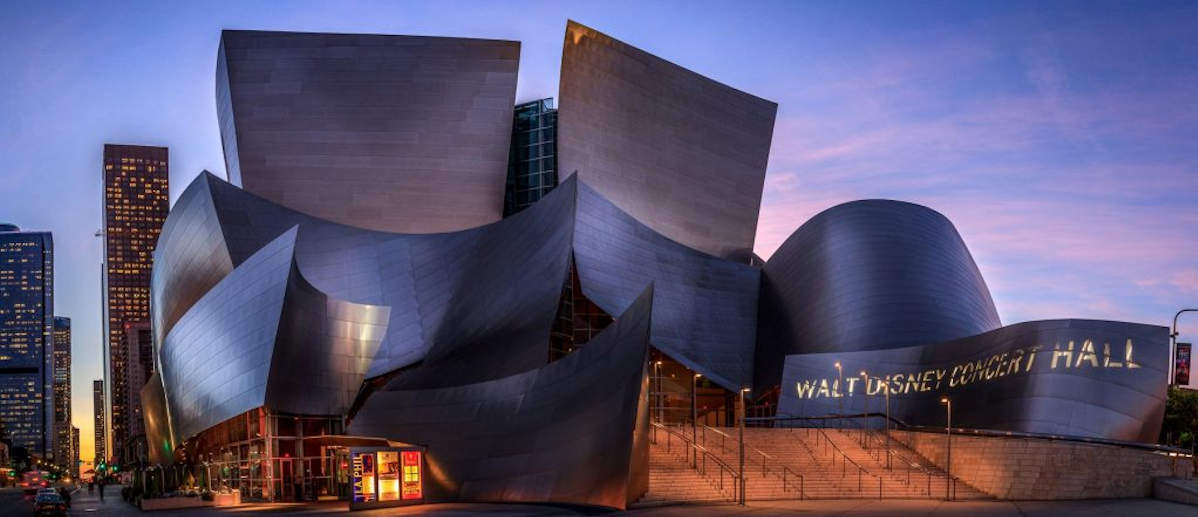 Image of the Walt Disney Concert Hall.